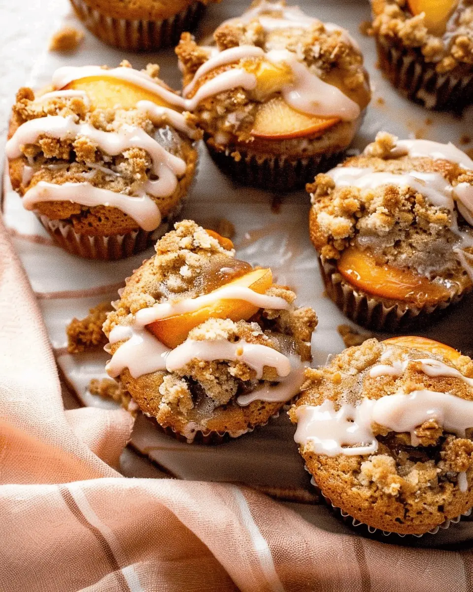 Peach Streusel Muffins: Easy and Irresistibly Delicious Recipe