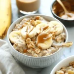 Peanut Butter Banana Overnight Oats