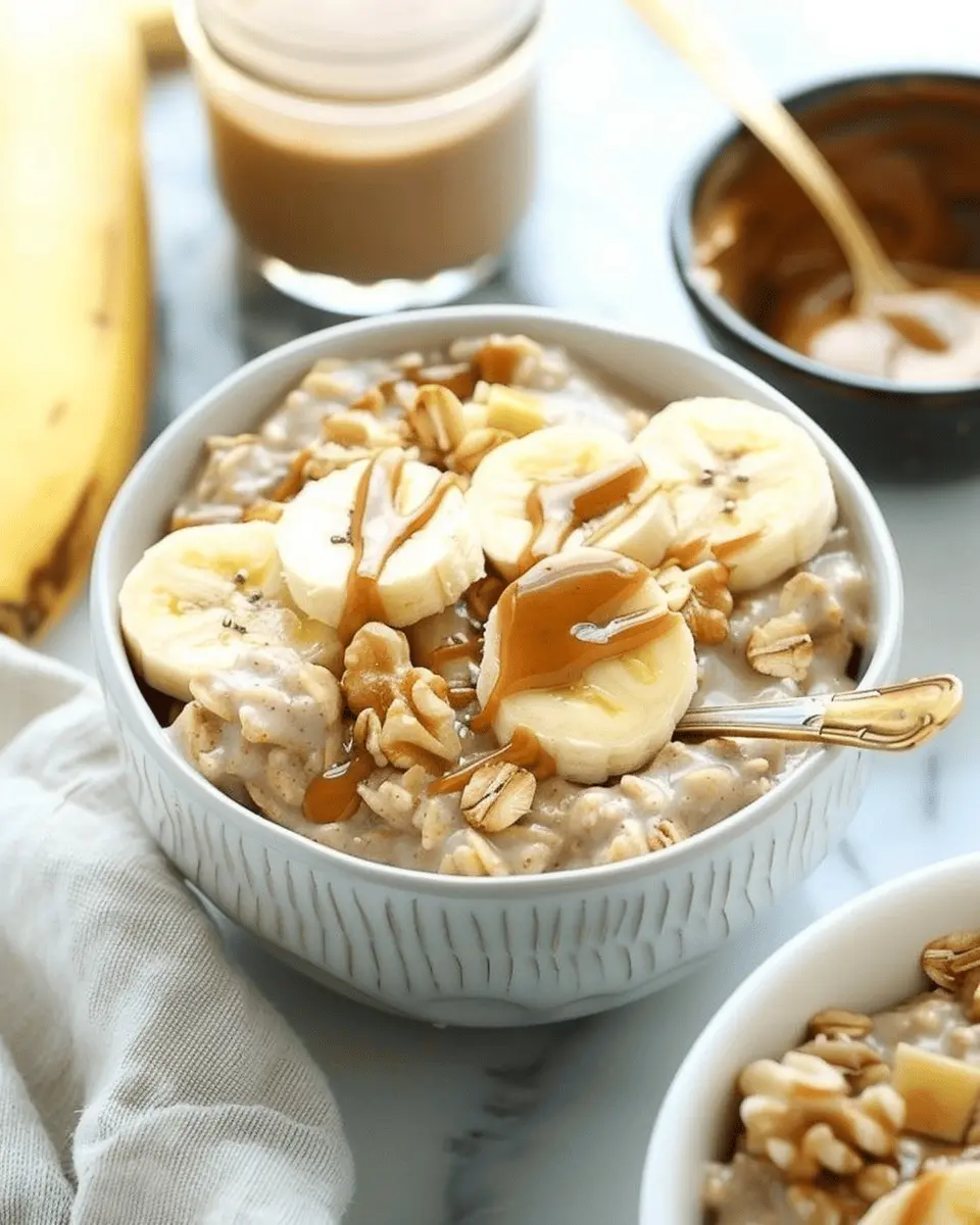 Peanut Butter Banana Overnight Oats: The Best Start to Your Day