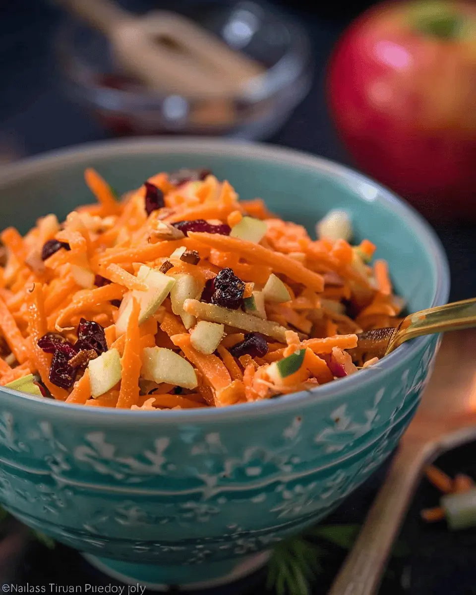 Quick Carrot Apple Salad Recipe: Refreshing Twist for Busy Days