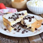 Cannoli Stuffed French Toast