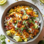 Street Corn Chicken Rice Bowl