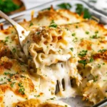 Chicken Alfredo Lasagna Roll Ups