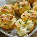 Cheesy Mashed Potato Puffs