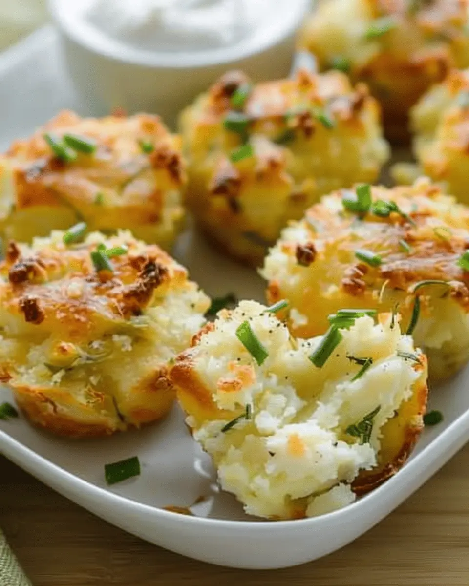 Cheesy Mashed Potato Puffs: Indulgent Bites with Turkey Bacon