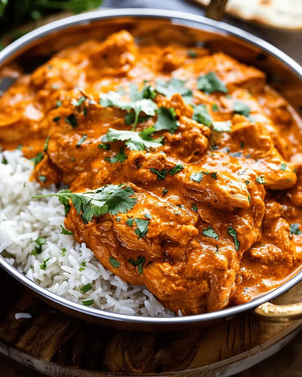 Easy 20 Minute Butter Chicken