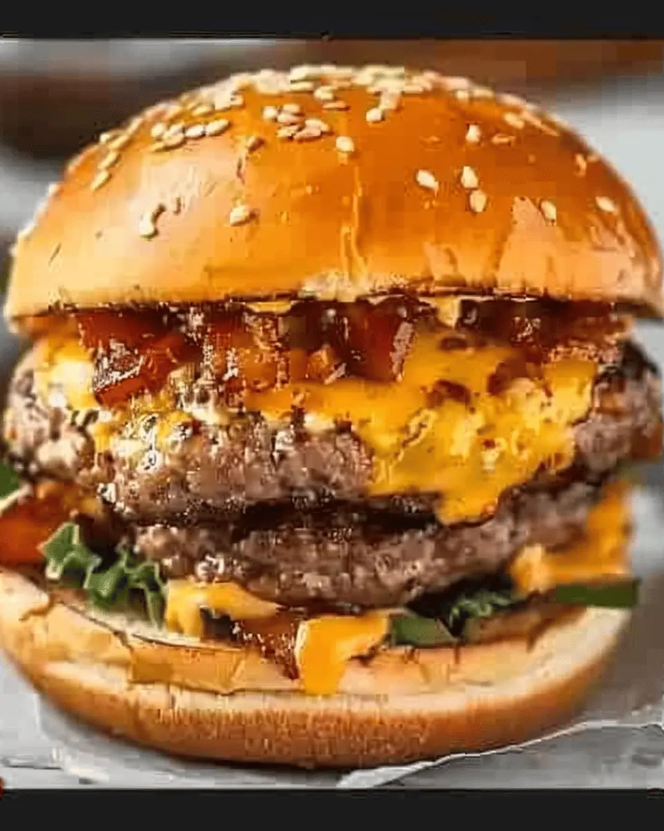 Crack Burger: The Best Homemade Burger with Turkey Bacon Twist