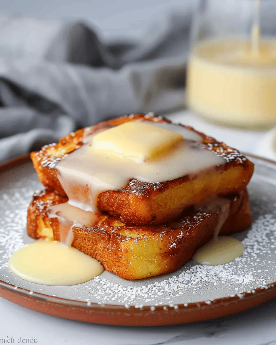 10-min easy hong kong style french toast: The best cozy treat
