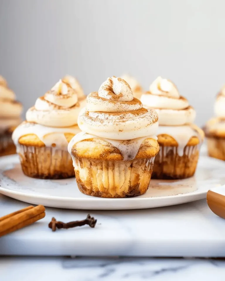 Cinnamon Roll Cupcakes Recipe
