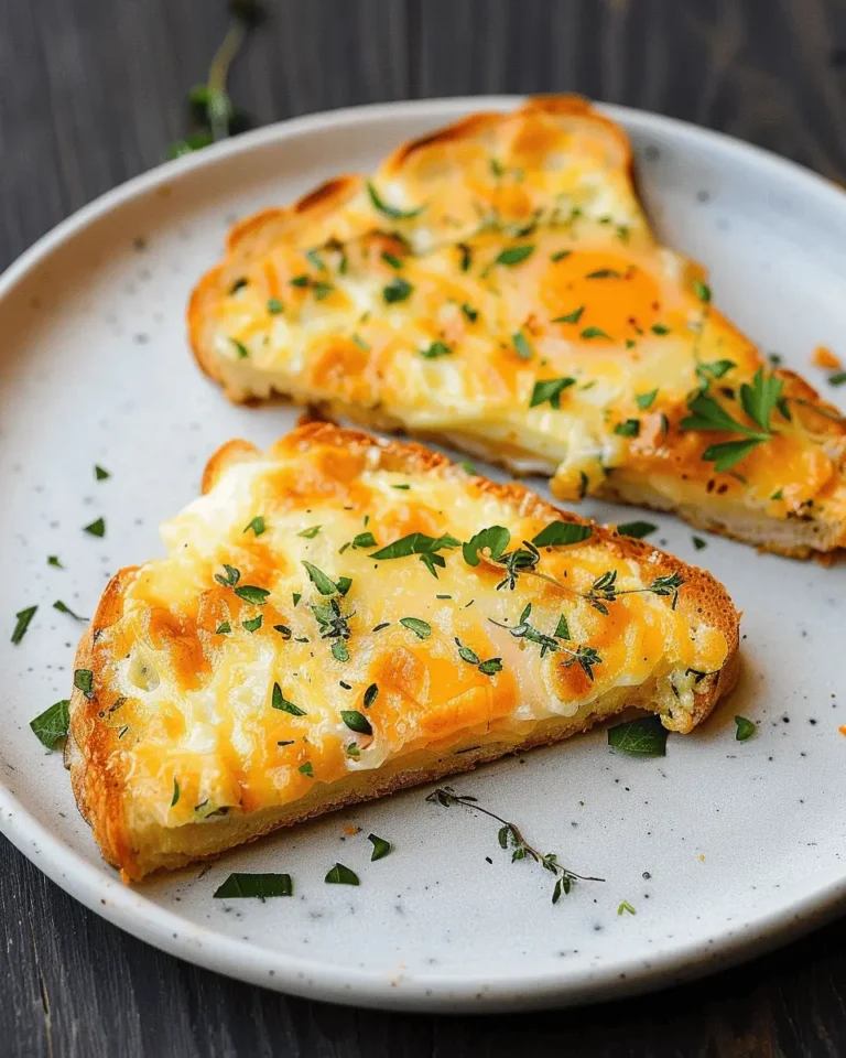 Egg and Cheese Toasts