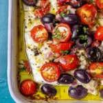 Baked White Fish Recipe, Mediterranean-Style