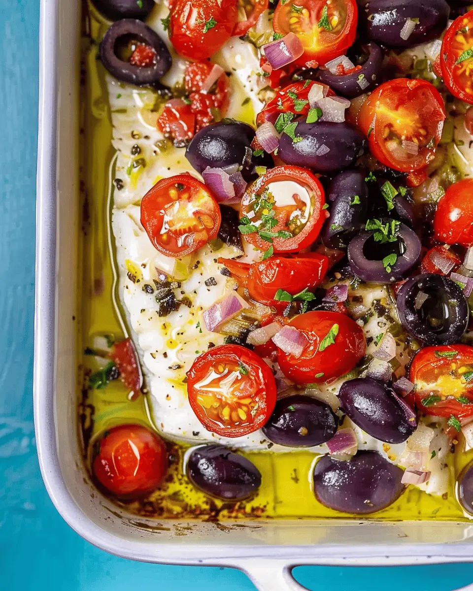 Baked White Fish Recipe: Easy Mediterranean-Style Delight