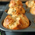 Rosemary Garlic Focaccia Muffins