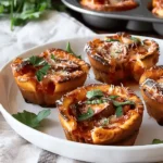 Chicago Deep-Dish Pizza Muffins