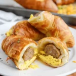 Sausage Egg and Cheese Breakfast Roll-Ups