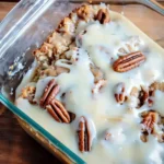Butter Pecan Praline Poke Cake
