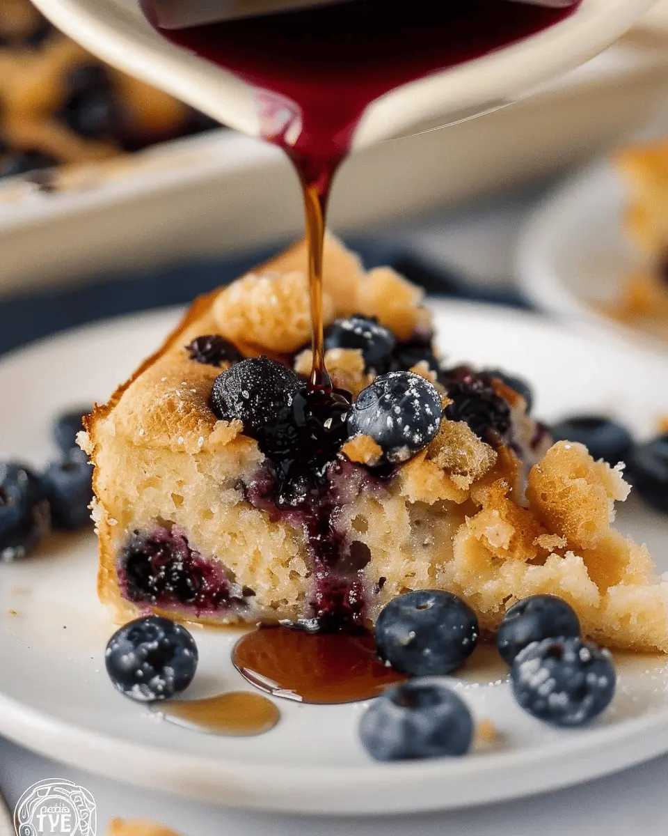 Blueberry Buttermilk Pancake Casserole: A Cozy Breakfast Delight
