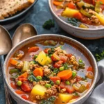 Best Easy Soup Recipes : Ground Turkey and Vegetable Soup