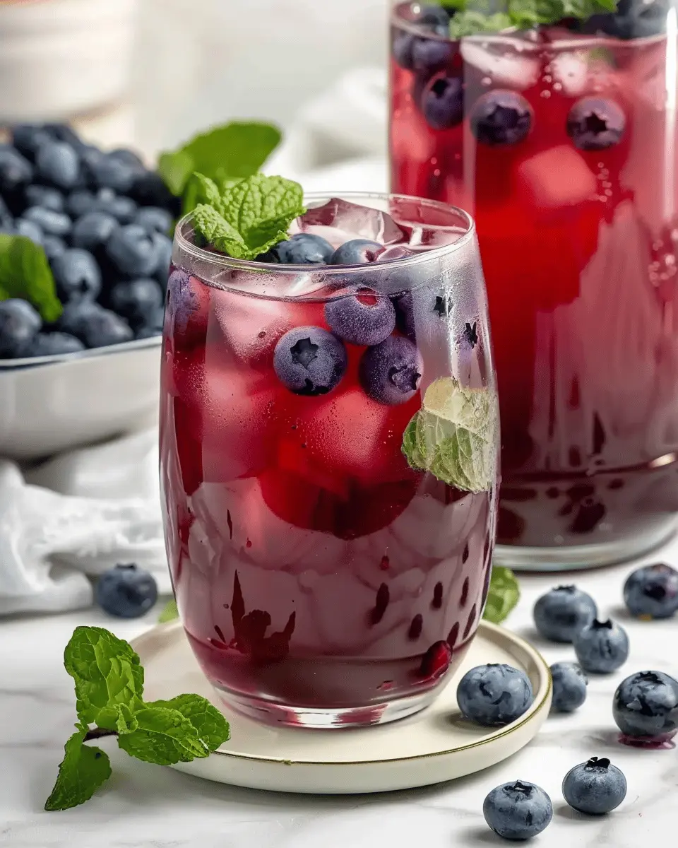Blueberry Iced Tea: The Best Refreshing Summer Drink Recipe