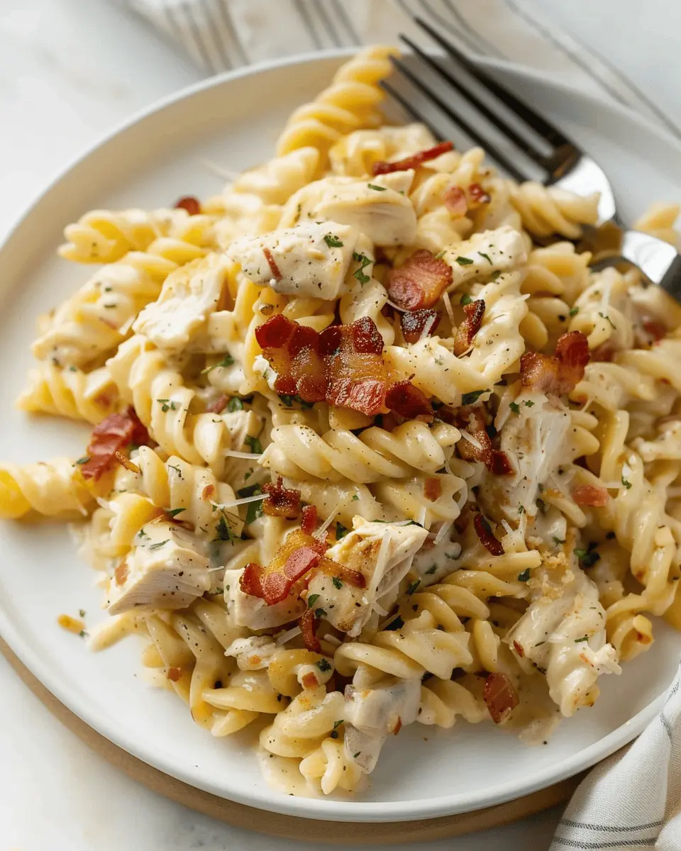 Chicken Bacon Ranch Pasta: Easy Comfort Food for Weeknight Dinners