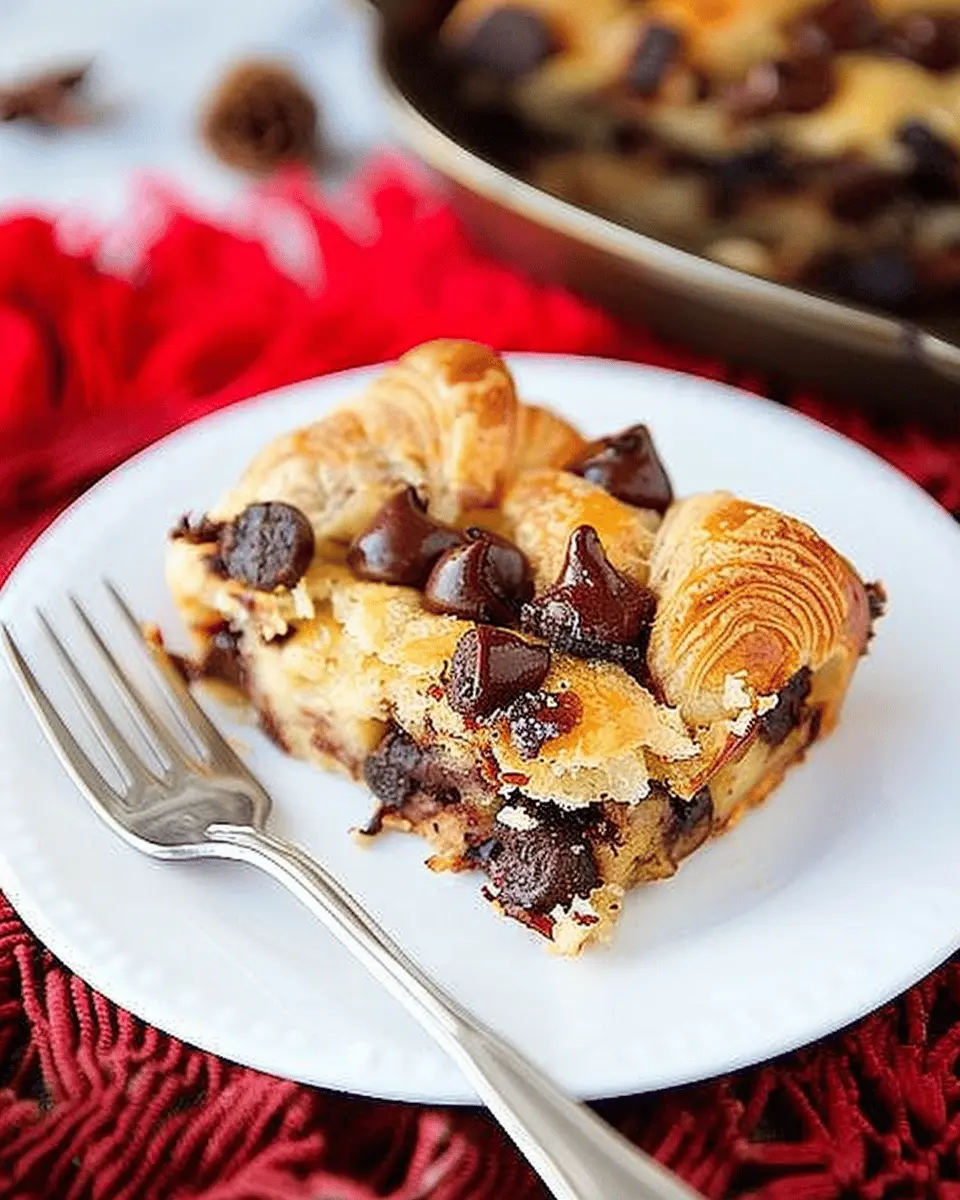 Chocolate Croissant Breakfast Bake: The Best Cozy Weekend Treat