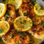 Easy Cheap Dinner Ideas : Lemon Chicken Recipe (with Lemon Butter Sauce)