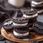 Easy Halloween food ideas : Bat Oreos
