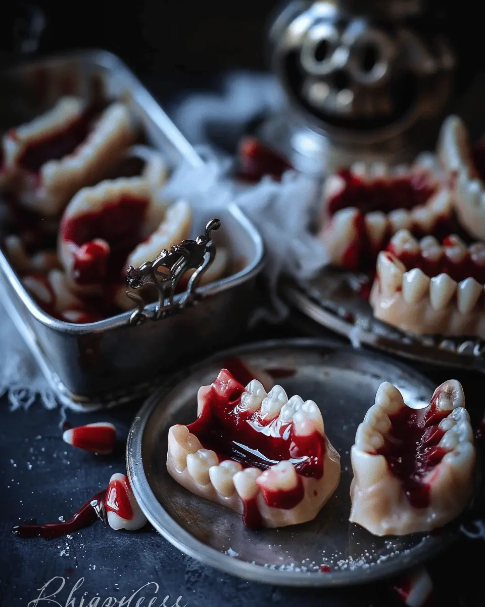 Easy Halloween Food Ideas: Gruesome Human Candy Teeth Recipe