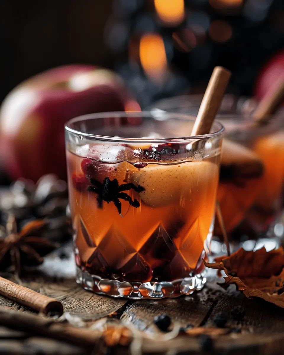 Easy Halloween food ideas: Spooky Poisoned Apple Cider Recipe