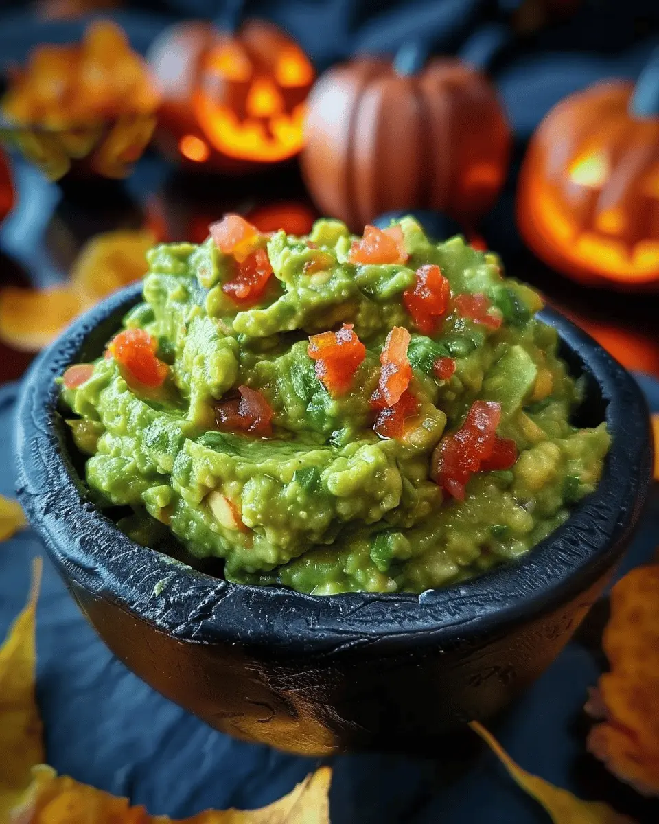 Easy Halloween Food Ideas: Spooky Guacamole Dip That’s Fun to Make