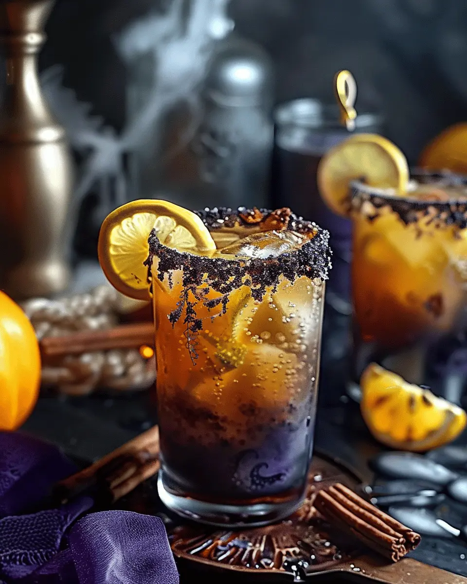 Easy Halloween food ideas: Refreshing Witches Brew Lemonade Recipe