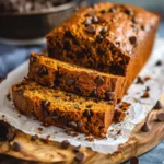 Easy Moist Pumpkin Bread Recipe , Diy Pumpkin Bread | Best for Fall : Pumpkin Chocolate Chip Bread