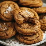 Easy Pumpkin Cookie recipes dessert : Brown Butter & Maple Chewy Pumpkin Cookies