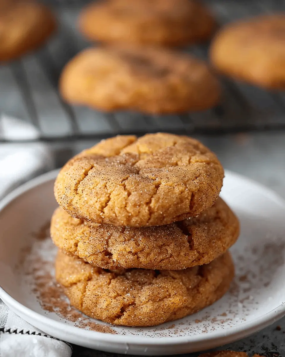 Easy Pumpkin Cookie Recipes: Indulgent Soft Pumpkin Snickerdoodles