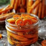 Easy Recipes Dinner : Best Hot Honey Pickled Carrots