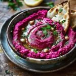 Easy Recipes Dinner : Easy Creamy Beet Hummus