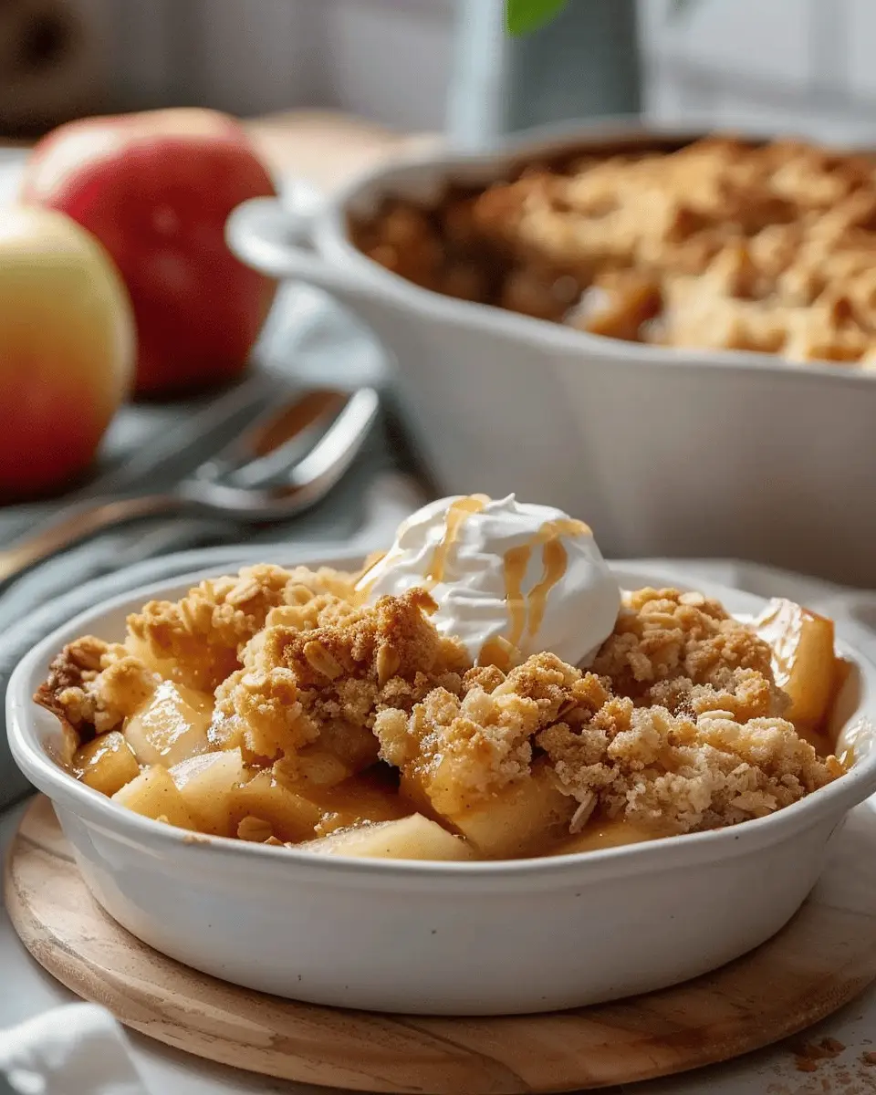 Easy Summer Meals Ideas: Delicious Apple Cobbler with Turkey Bacon