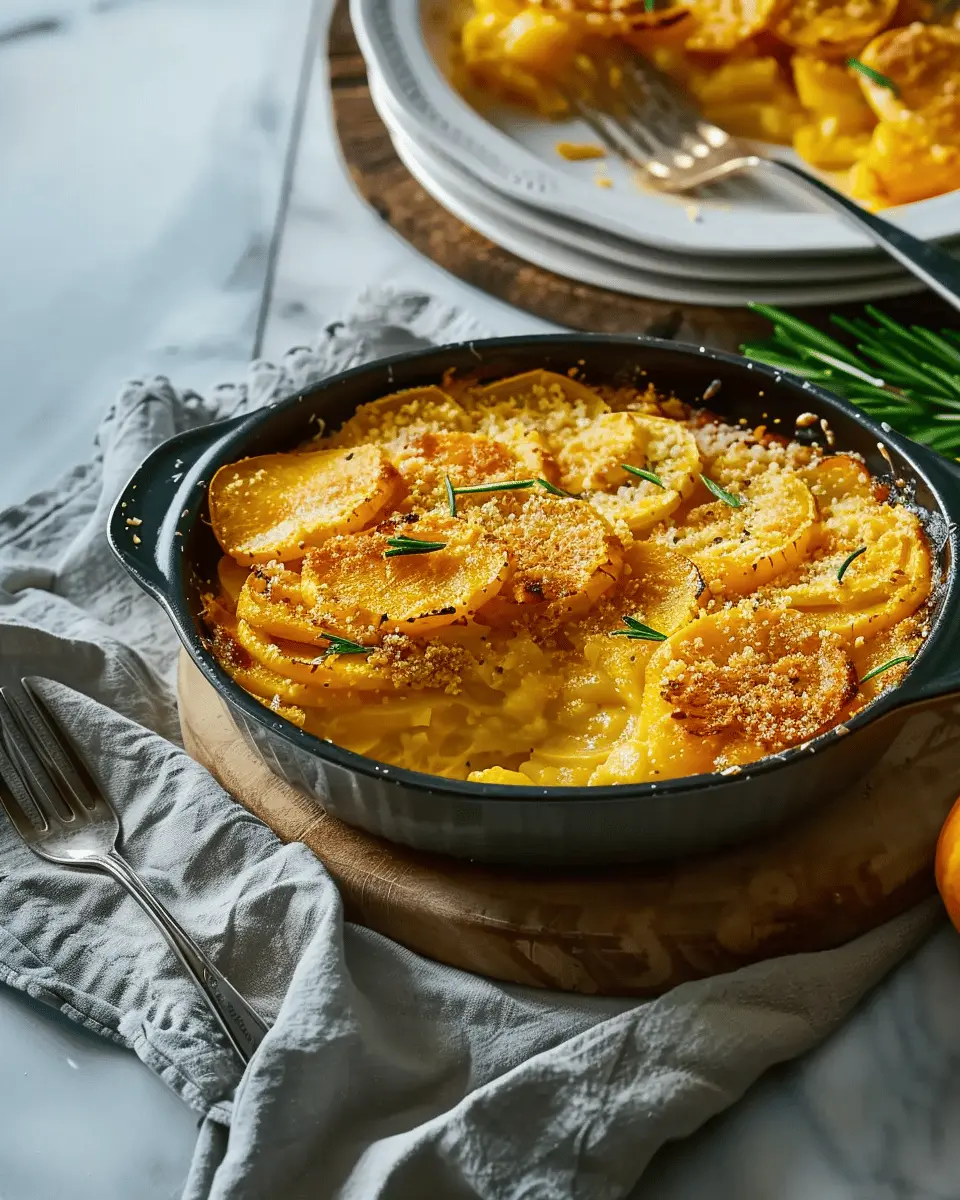 Easy Side Dishes: Comforting Old-School Squash Casserole with Turkey Bacon