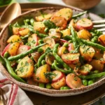 Easy side dishes Tangy Potato-Green Bean Salad