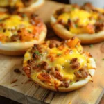 English Muffin Breakfast Pizza