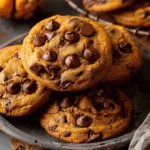 Fall Pumpkin Chocolate Chip Cookies : Pumpkin Chocolate Chip Cookies