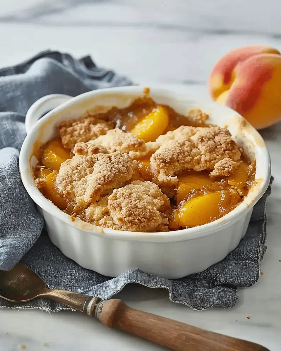 Fresh Southern Peach Cobbler: Easy Recipe for a Homemade Delight