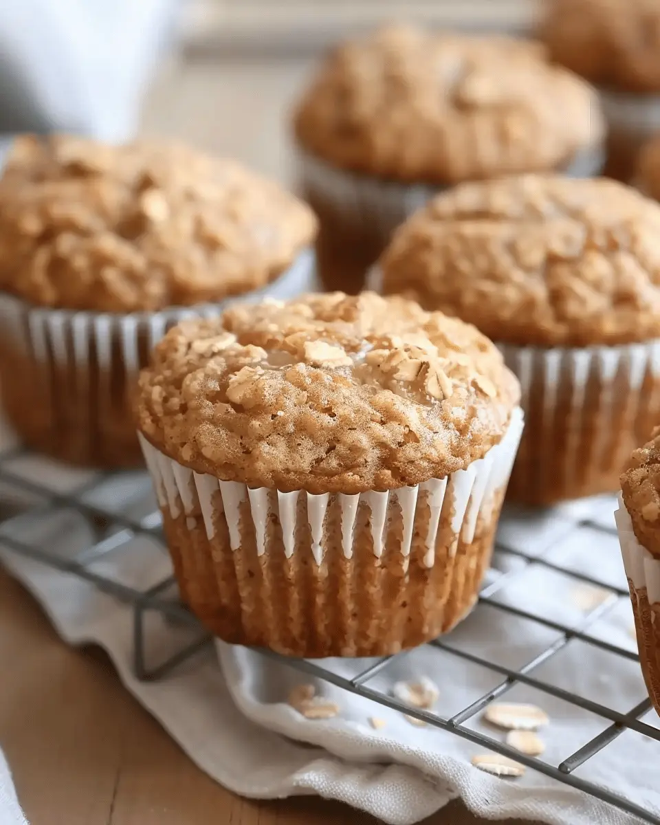 Healthy Applesauce Oat Muffins: Delightfully Easy & Wholesome