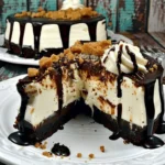 Hot Fudge Sundae Brownie Cheesecake
