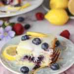 Lemon Blueberry Sheet Cake