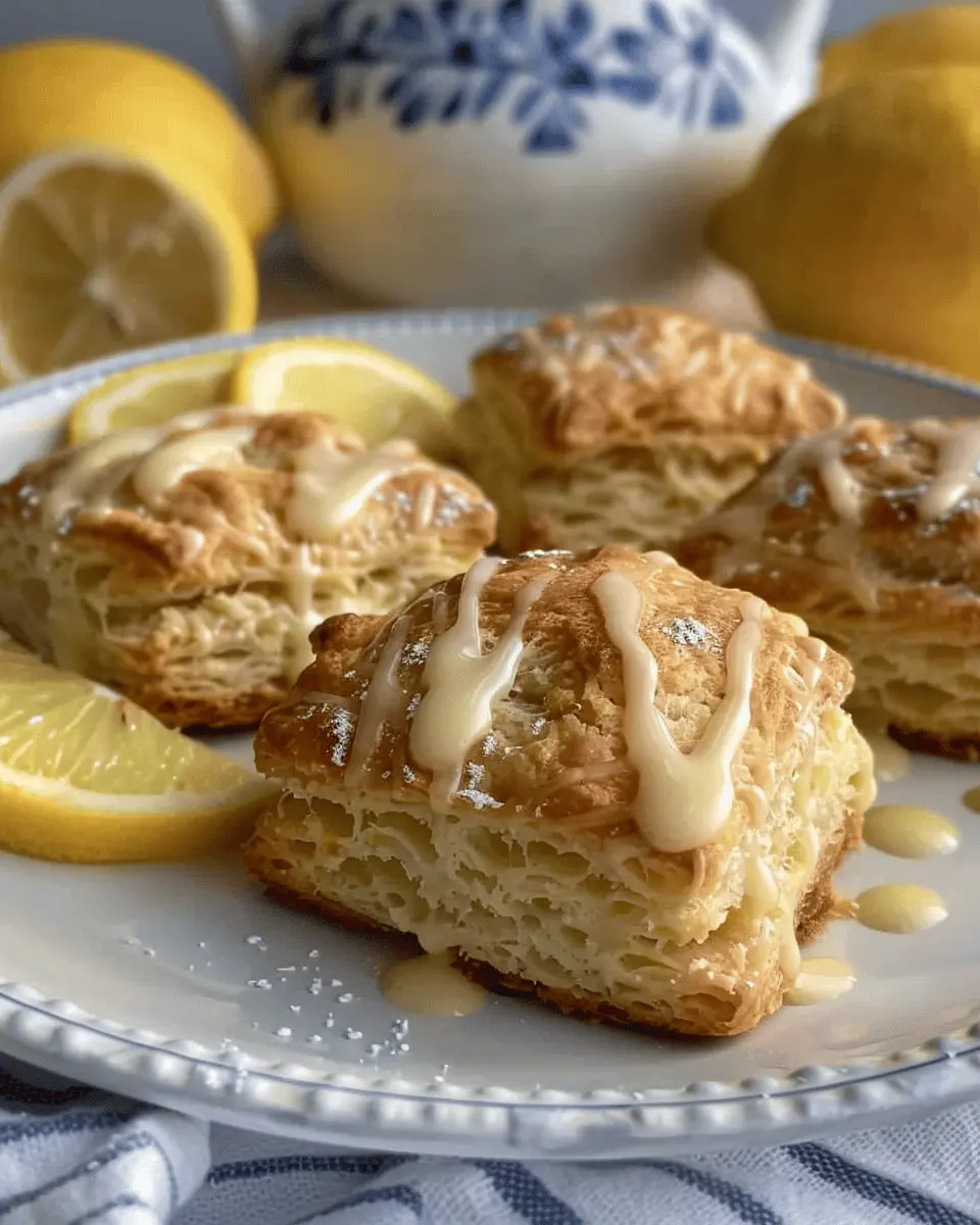 Lemon scones: Easy Homemade Delight for Every Baker