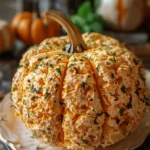 Pumpkin Shaped Cheese Ball: 5 Easy Festive Delights.