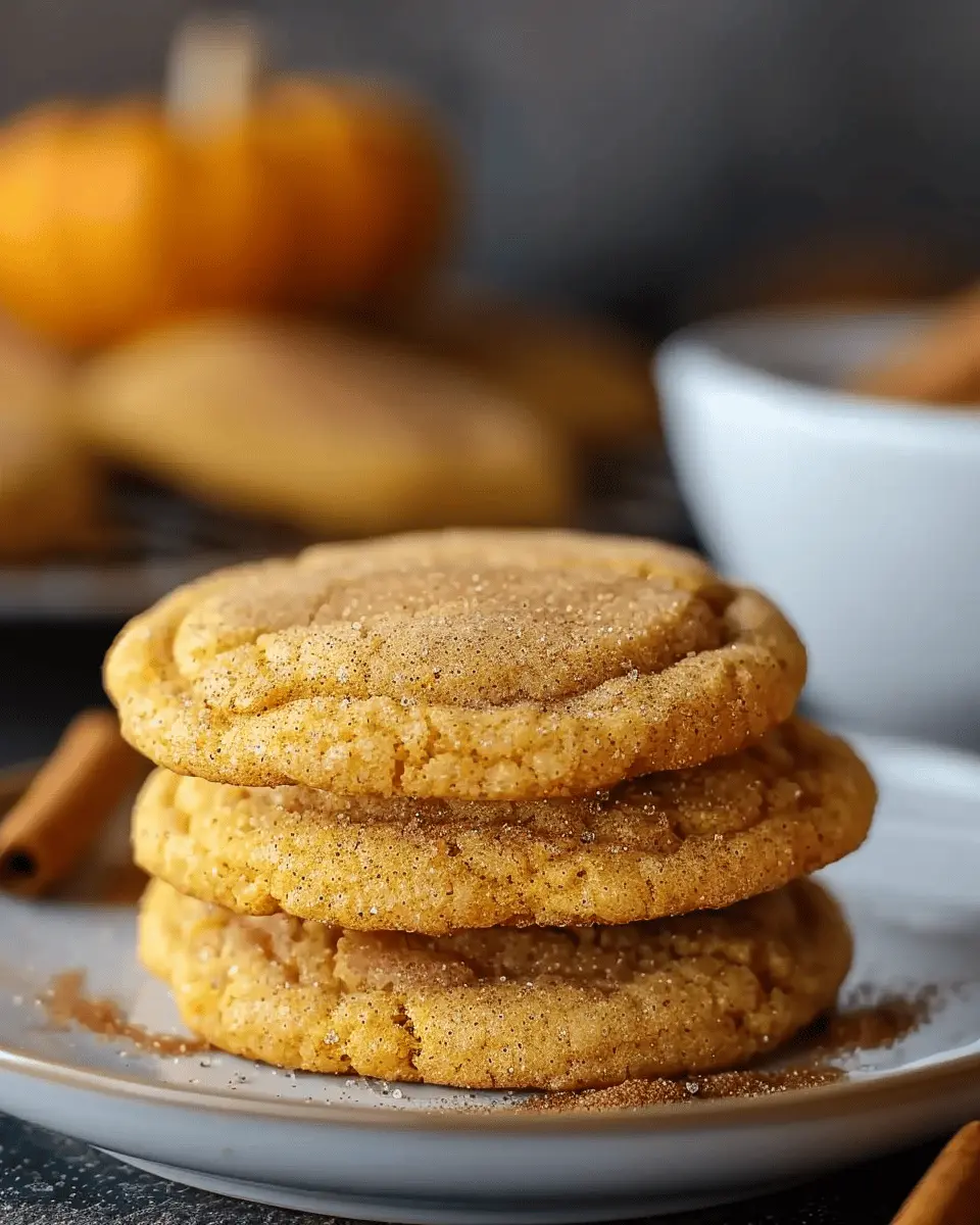 Pumpkin Snickerdoodle Cookie Recipe: The Best Pumpkin Spice Delight