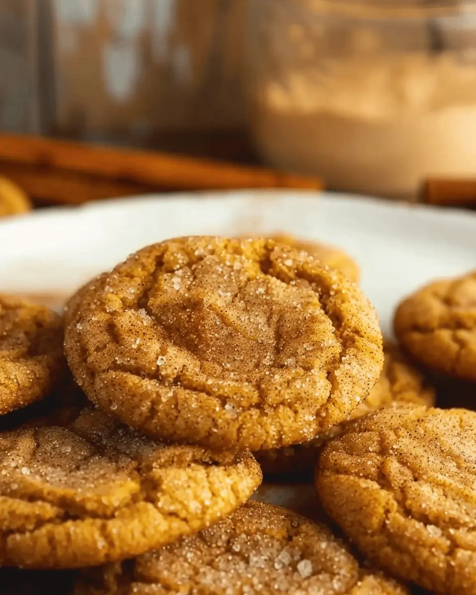 Pumpkin Snickerdoodle Cookie Recipe: Soft, Chewy Pumpkin Treats