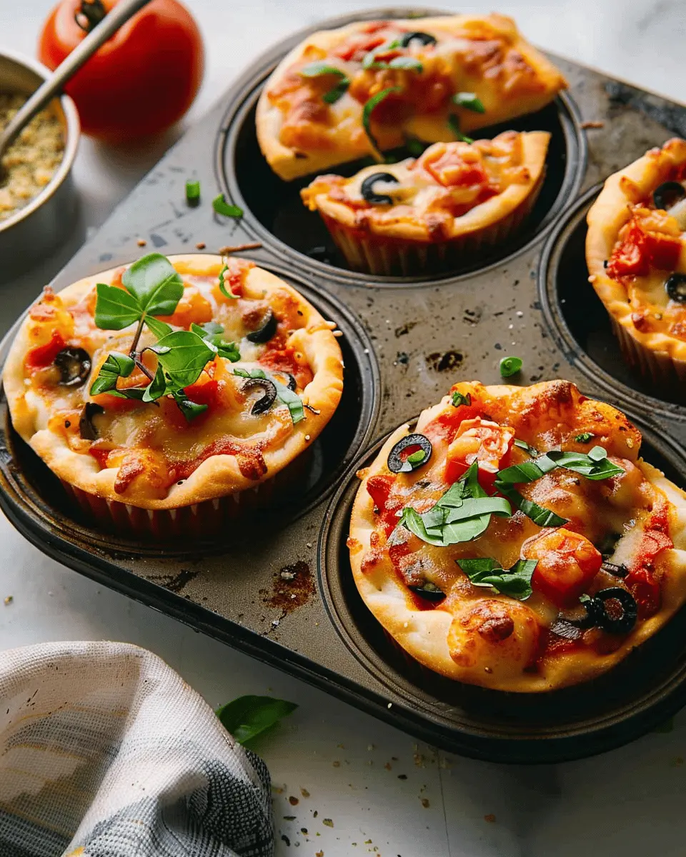 Quick and Easy Healthy Lunch Box Recipes: Turkey Bacon Deep-Dish Pizzas